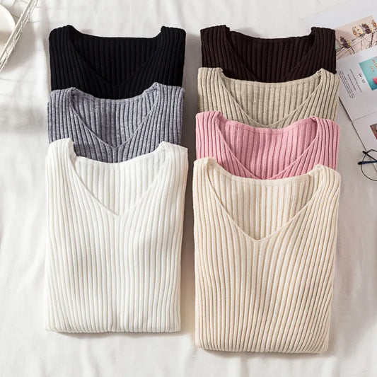 Suéteres de manga larga para mujer